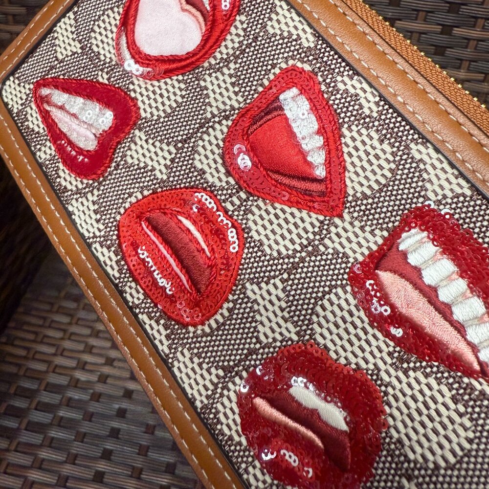 Coach X Tom Wesselmann Kira Crossbody In Signature Textile Jacquard CA231 - Picture 5 of 8